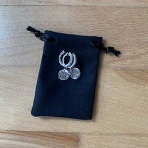 Kate Spade That Sparkle Pavé Hoops